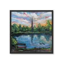 Load image into Gallery viewer, Lydney Lake Framed Photo Tile
