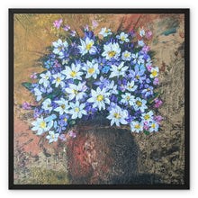 Load image into Gallery viewer, Potted Daisies Framed Canvas

