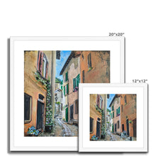 Load image into Gallery viewer, Argegno Street Framed & Mounted Print