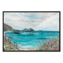 Load image into Gallery viewer, First to See the Sea Framed Canvas