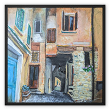 Load image into Gallery viewer, Via Pizzo Gordona Framed Canvas
