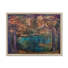 Load image into Gallery viewer, Autumn Lake Framed Print