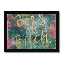 Load image into Gallery viewer, Boss A$$ B'tch Framed Print