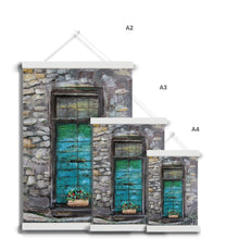 Load image into Gallery viewer, La Porta in Argegno Fine Art Print with Hanger