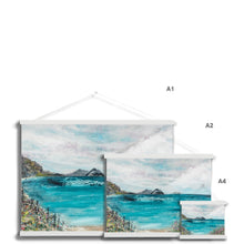 Load image into Gallery viewer, First to See the Sea Fine Art Print with Hanger
