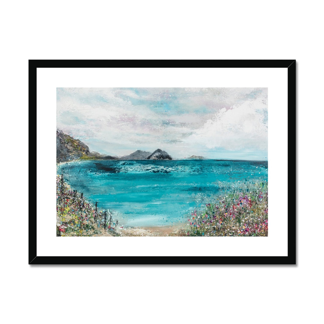 First to See the Sea Framed & Mounted Print