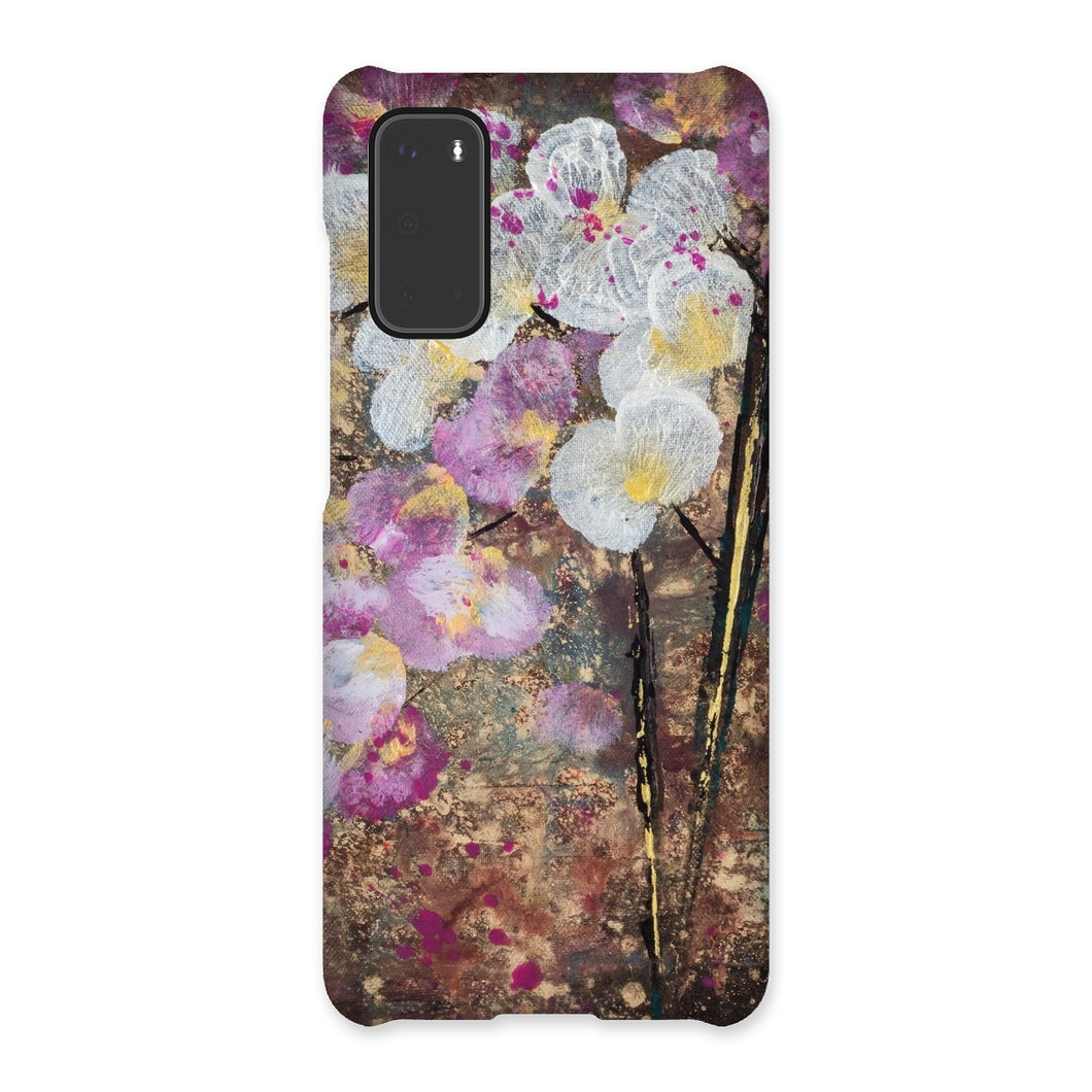 Lisa Orchid Snap Phone Case