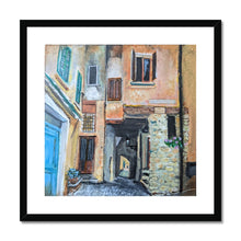 Load image into Gallery viewer, Via Pizzo Gordona Framed & Mounted Print