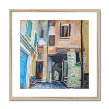 Load image into Gallery viewer, Via Pizzo Gordona Framed & Mounted Print