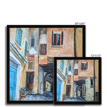 Load image into Gallery viewer, Via Pizzo Gordona Framed Print
