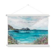 Load image into Gallery viewer, First to See the Sea Fine Art Print with Hanger