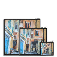 Load image into Gallery viewer, Via Pizzo Gordona Framed Canvas