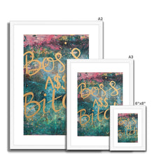 Load image into Gallery viewer, Boss A$$ B'tch Framed & Mounted Print