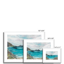 Load image into Gallery viewer, First to See the Sea Framed & Mounted Print