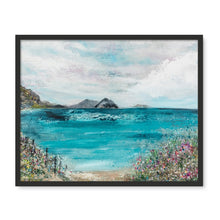 Load image into Gallery viewer, First to See the Sea Framed Photo Tile
