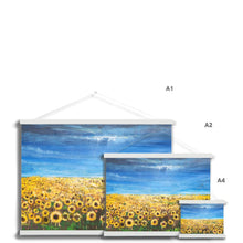Load image into Gallery viewer, Glory to Ukraine Fine Art Print with Hanger
