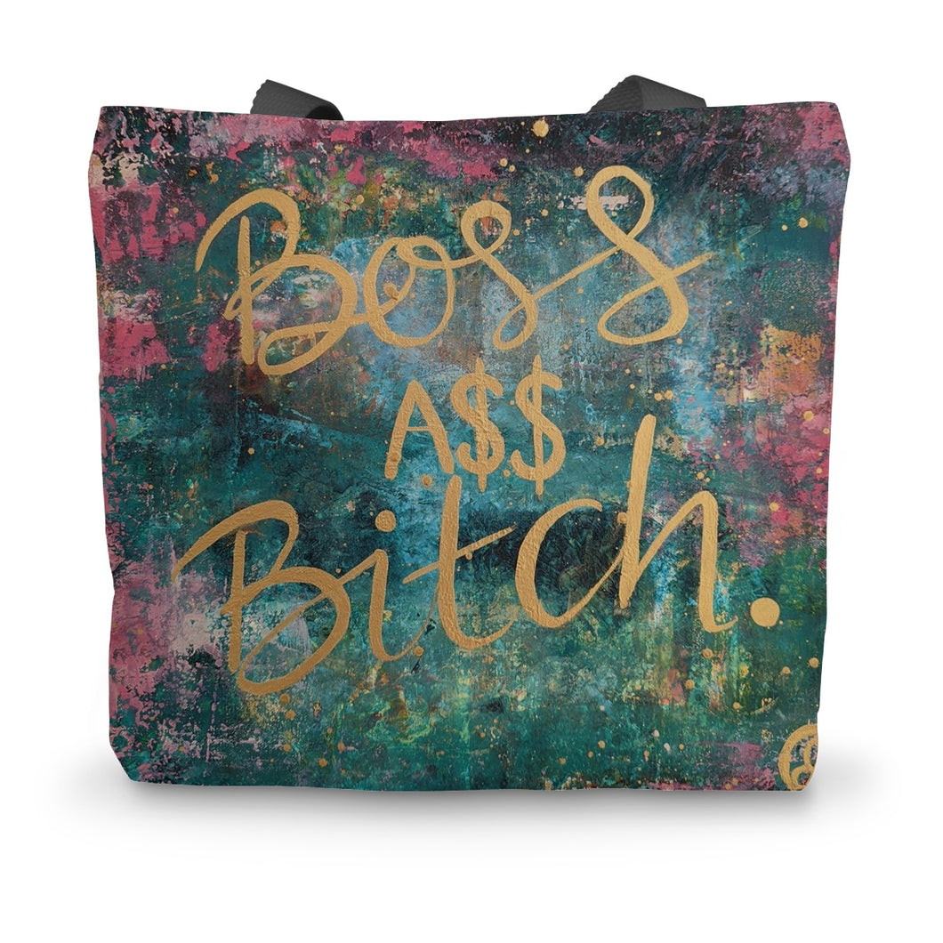 Boss A$$ B'tch Canvas Tote Bag