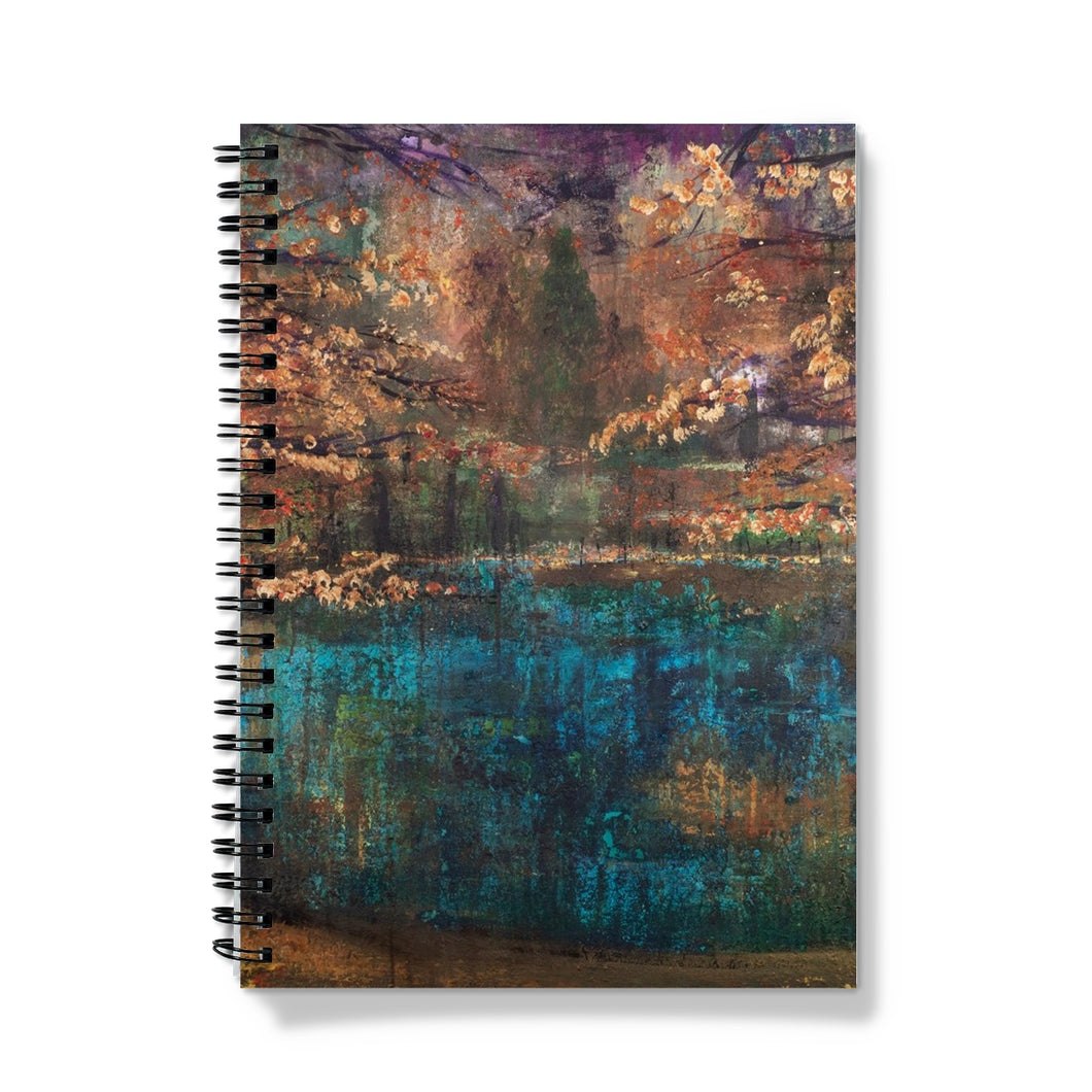 Autumn Lake Notebook