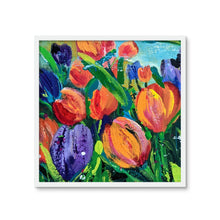 Load image into Gallery viewer, Spring Drifts Framed Photo Tile 4
