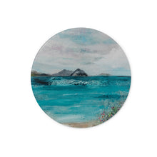 Load image into Gallery viewer, First to See the Sea Glass Chopping Board
