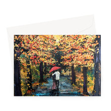 Load image into Gallery viewer, Autumn Stroll Greeting Card
