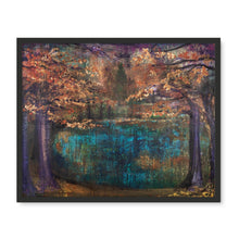 Load image into Gallery viewer, Autumn Lake Framed Photo Tile
