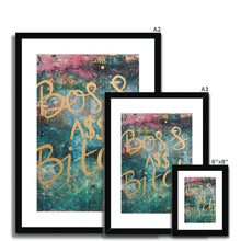 Load image into Gallery viewer, Boss A$$ B'tch Framed & Mounted Print