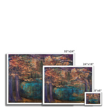 Load image into Gallery viewer, Autumn Lake Framed Print