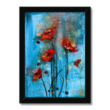 Load image into Gallery viewer, Poppy Burst Framed Print