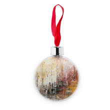 Load image into Gallery viewer, Tranquility Transparent Christmas bauble
