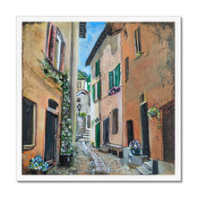 Load image into Gallery viewer, Argegno Street Framed Print