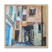 Load image into Gallery viewer, Via Pizzo Gordona Framed Print