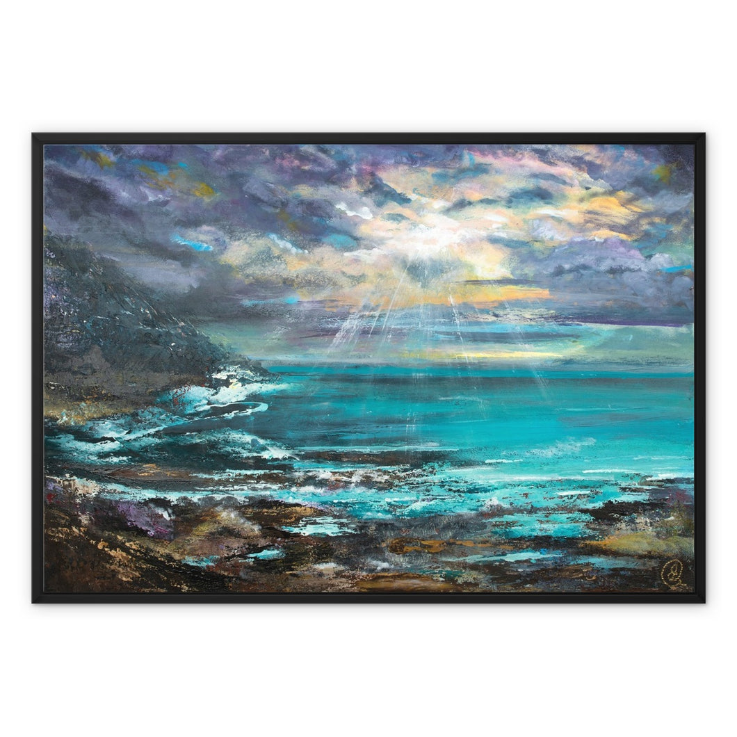 After the Storm Framed Canvas