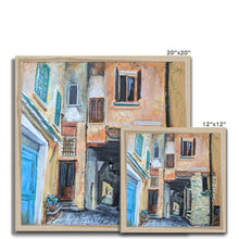 Load image into Gallery viewer, Via Pizzo Gordona Framed Print