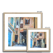 Load image into Gallery viewer, Via Pizzo Gordona Framed & Mounted Print