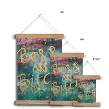Load image into Gallery viewer, Boss A$$ B'tch Fine Art Print with Hanger