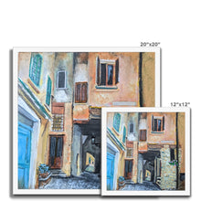 Load image into Gallery viewer, Via Pizzo Gordona Framed Print