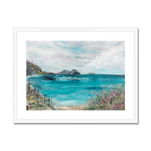 Load image into Gallery viewer, First to See the Sea Framed & Mounted Print