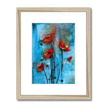 Load image into Gallery viewer, Poppy Burst Framed &amp; Mounted Print
