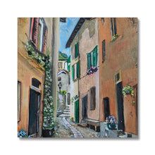 Load image into Gallery viewer, Argegno Street Canvas