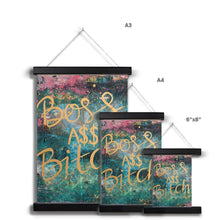 Load image into Gallery viewer, Boss A$$ B'tch Fine Art Print with Hanger