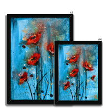 Load image into Gallery viewer, Poppy Burst Framed Print