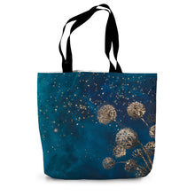 Load image into Gallery viewer, Midnight Wish Canvas Tote Bag
