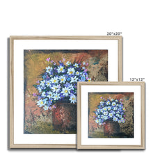 Load image into Gallery viewer, Potted Daisies Framed &amp; Mounted Print
