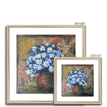 Load image into Gallery viewer, Potted Daisies Framed & Mounted Print