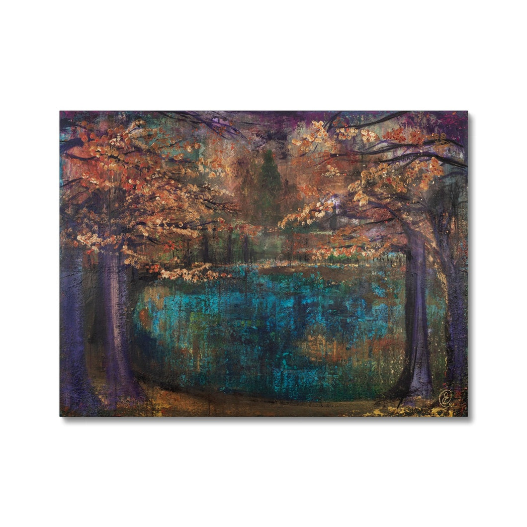 Autumn Lake Canvas
