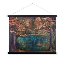Load image into Gallery viewer, Autumn Lake Fine Art Print with Hanger
