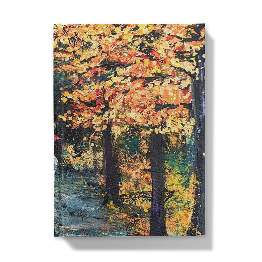 Autumn Stroll Hardback Journal