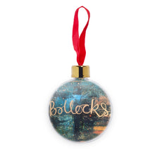 Load image into Gallery viewer, Boll*cks Transparent Christmas bauble
