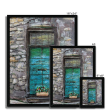 Load image into Gallery viewer, La Porta in Argegno Framed Print